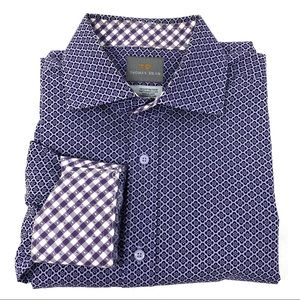 Thomas Dean Button Down Dress Shirt